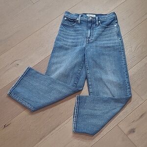 Madewell Women's Straight Leg Jeans - Blue